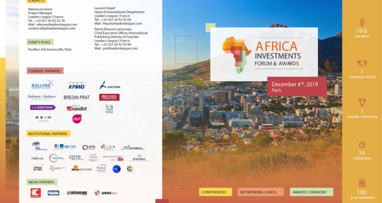 Africa Investments Forum & Awards est un événement dédié aux opportunités d’affaires