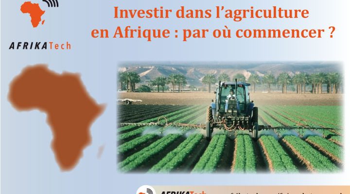 Investir dans l’agriculture en Afrique : par où commencer ?